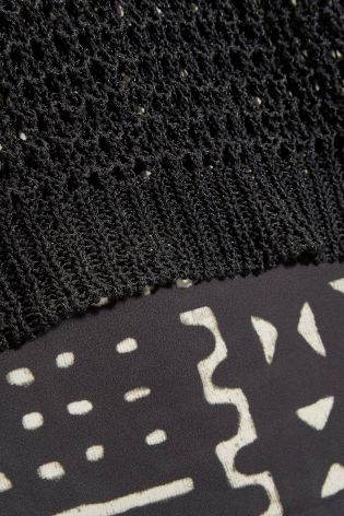 Stitch Knit Layer Top